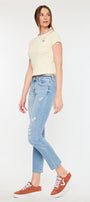 Isabella Essentials Mid Rise Slim Straight - Official Kancan USA