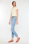 Isabella Essentials Mid Rise Slim Straight
