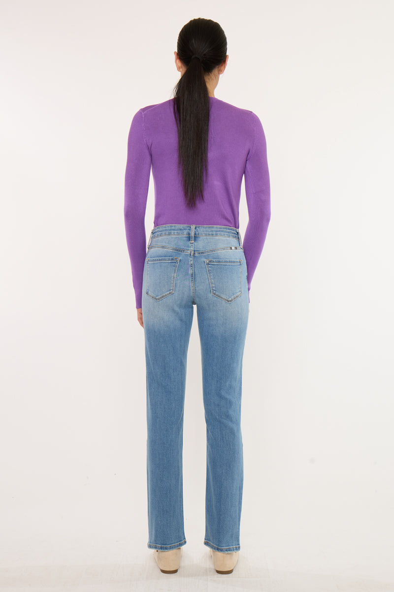 Florence Essentials High Rise Slim Straight - Official Kancan USA