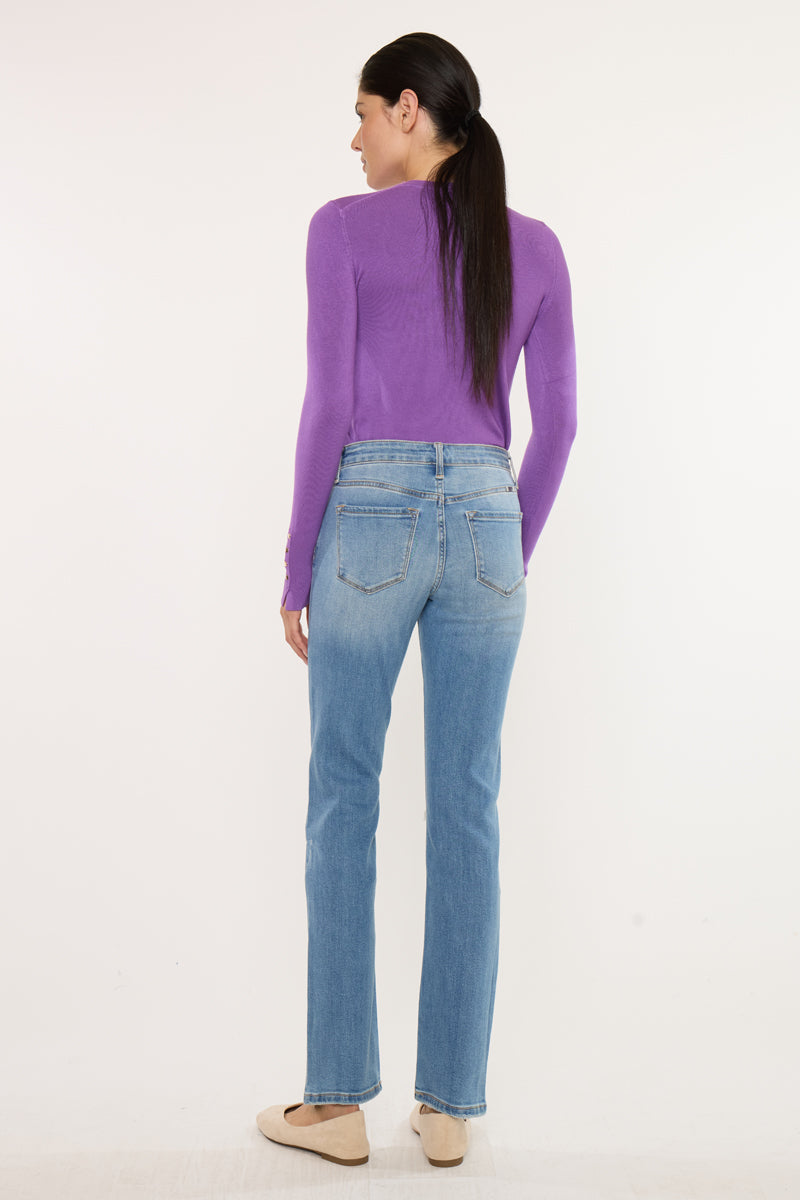 Florence Essentials High Rise Slim Straight