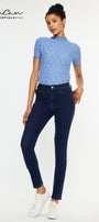 Bev Essentials High Rise Ankle Skinny Jeans - Official Kancan USA