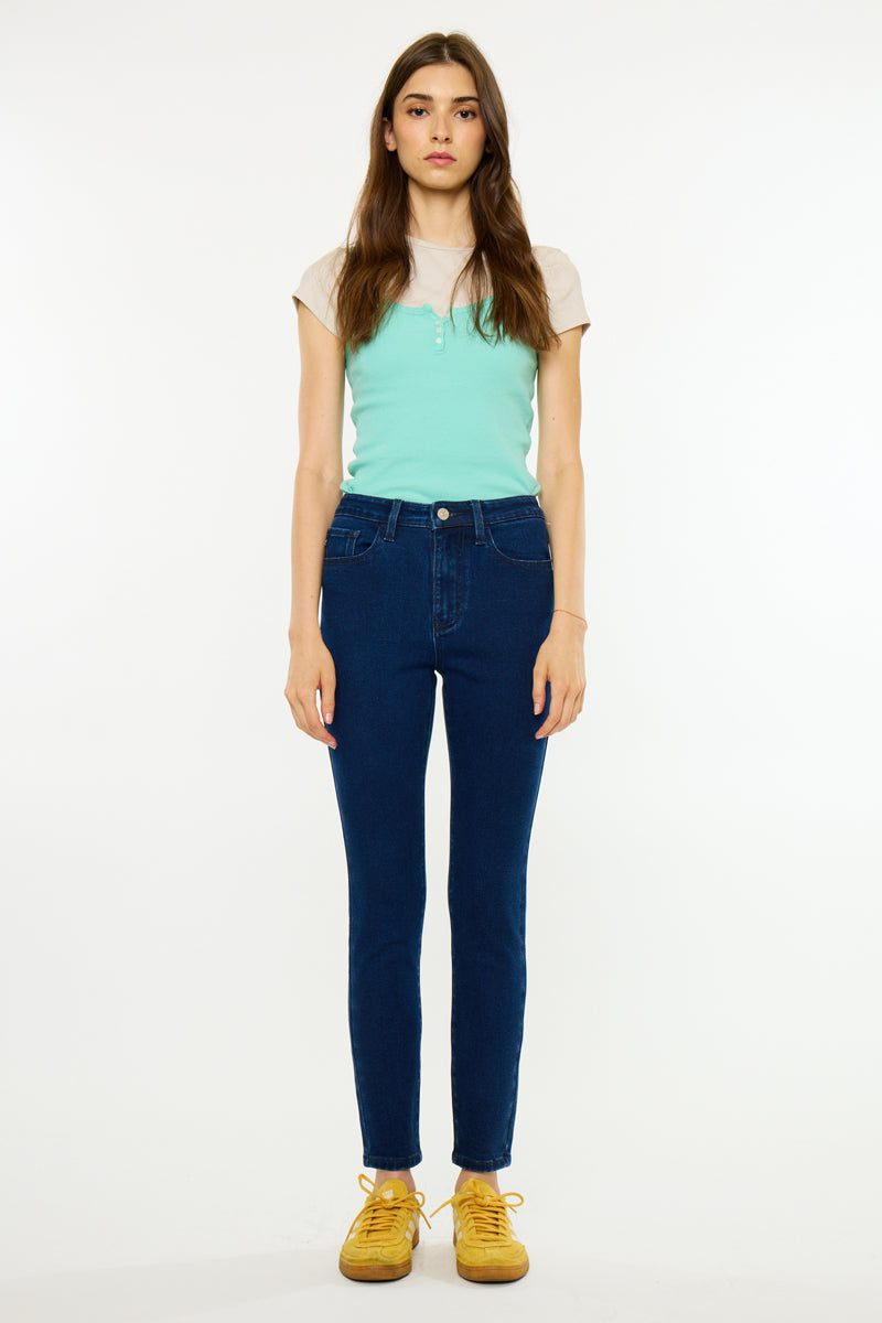 Bev Essentials High Rise Ankle Skinny