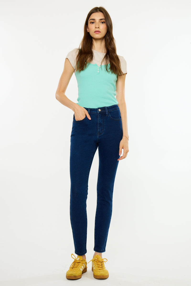 Bev Essentials High Rise Ankle Skinny