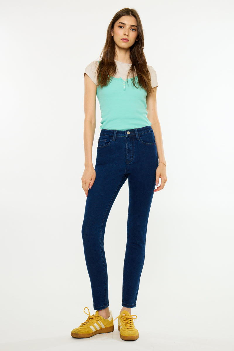 Bev Essentials High Rise Ankle Skinny