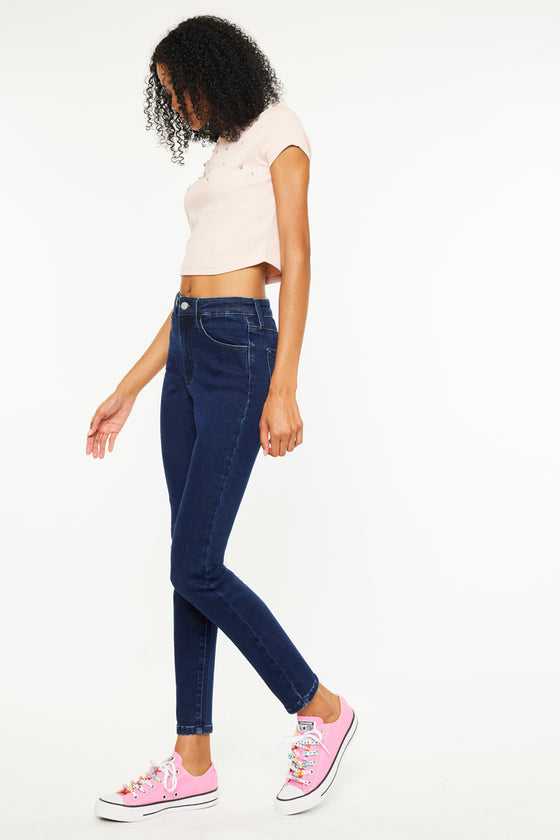 Bev High Rise Ankle Skinny Jeans - Official Kancan USA