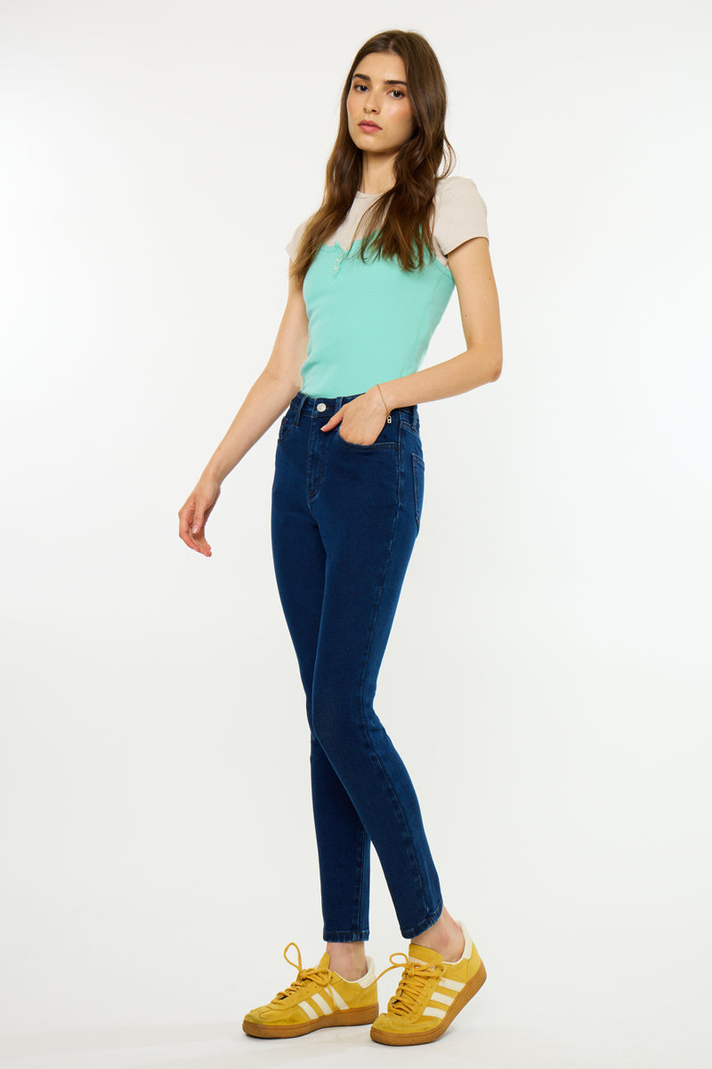 Bev Essentials High Rise Ankle Skinny