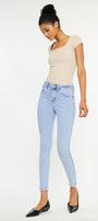 Bev Essentials High Rise Ankle Skinny Jeans - Official Kancan USA