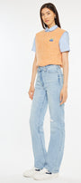 Minni 90's High Rise Straight Leg Jeans - Official Kancan USA