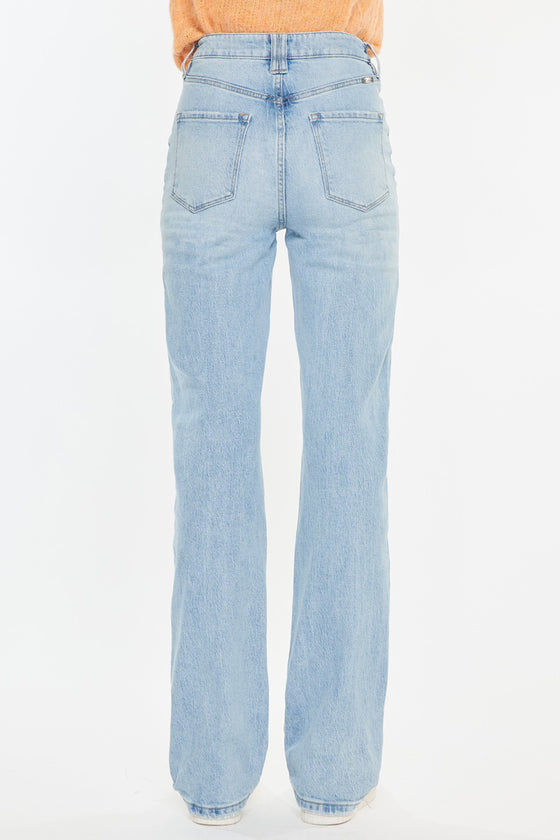 Minni 90's High Rise Straight Leg Jeans - Official Kancan USA