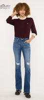 Mia Essentials Low Rise Baby Bootcut Jeans - Official Kancan USA