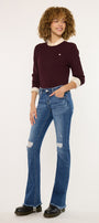 Mia Essentials Low Rise Baby Bootcut Jeans - Official Kancan USA