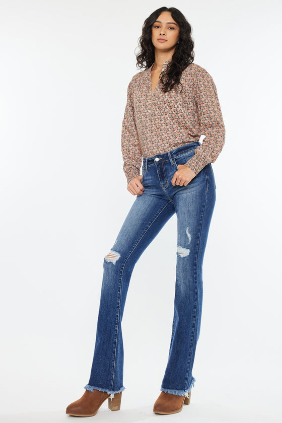 Mia Low Rise Baby Bootcut Jeans - Official Kancan USA