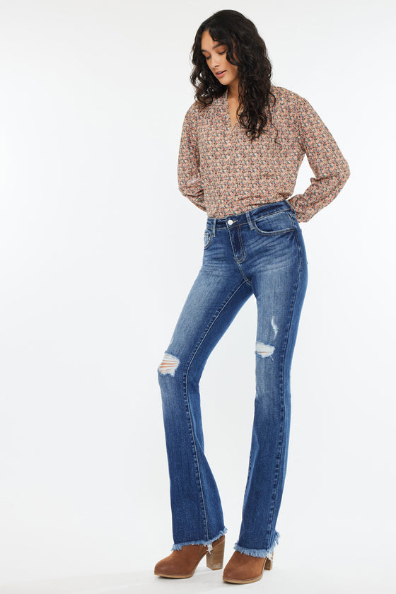 Mia Low Rise Baby Bootcut Jeans - Official Kancan USA