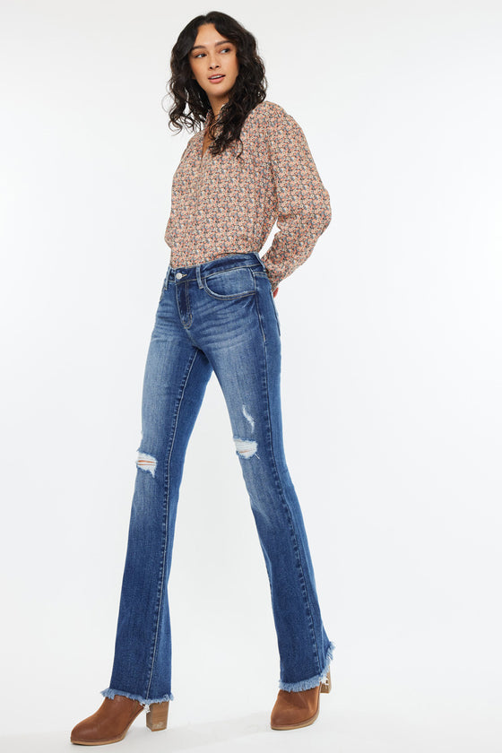 Mia Low Rise Baby Bootcut Jeans - Official Kancan USA