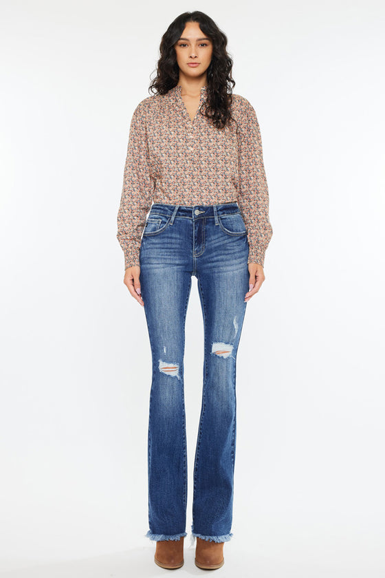 Mia Low Rise Baby Bootcut Jeans - Official Kancan USA