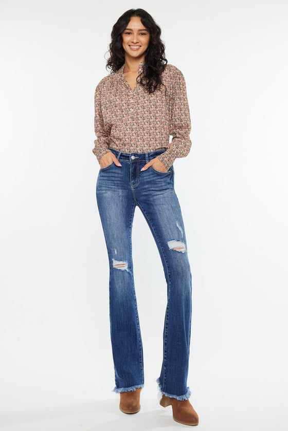 Mia Low Rise Baby Bootcut Jeans - Official Kancan USA