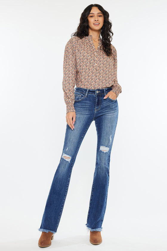 Mia Low Rise Baby Bootcut Jeans - Official Kancan USA