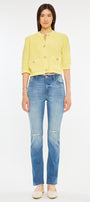 Diana High Rise Slim Straight Jeans - Official Kancan USA