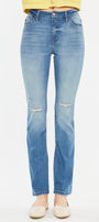 Diana High Rise Slim Straight Jeans - Official Kancan USA