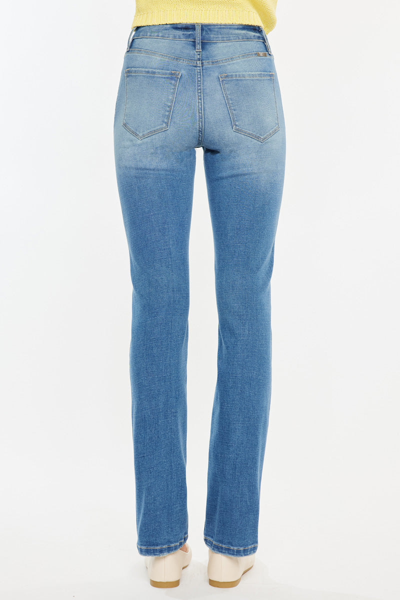 Diana High Rise Slim Straight Jeans - Official Kancan USA
