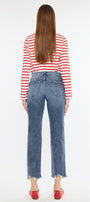 Kathrine High Rise Slim Straight Leg Jeans - Official Kancan USA