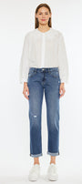 Pamela Mid Rise Slim Straight Jean - Official Kancan USA