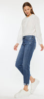 Pamela Mid Rise Slim Straight Jean - Official Kancan USA