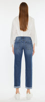 Pamela Mid Rise Slim Straight Jean - Official Kancan USA