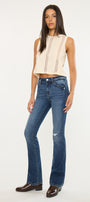 Brooklyn Essentials High Rise Skinny Bootcut Jeans - Official Kancan USA