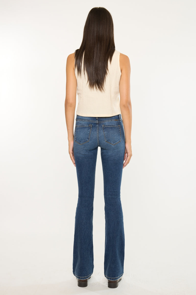Brooklyn Essentials High Rise Skinny Bootcut Jeans - Official Kancan USA