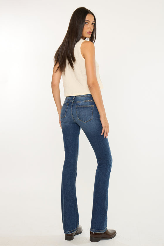Brooklyn Essentials High Rise Skinny Bootcut Jeans