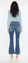 Miley High Rise Cropped Flare Jeans - Official Kancan USA