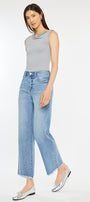 Bri High Rise Slim Wide Leg Jeans - Official Kancan USA
