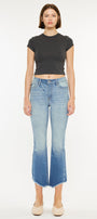 Lenny High Rise Cropped Jeans - Official Kancan USA