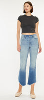 Lenny High Rise Cropped Jeans - Official Kancan USA