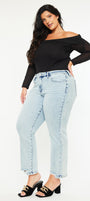 Primm Mid Rise Crop Straight (Plus Size) - Official Kancan USA