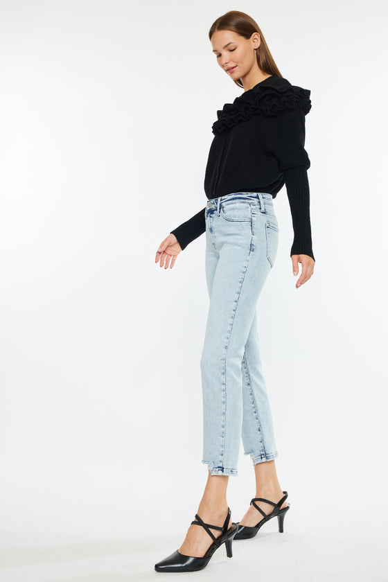 Pam Mid Rise Crop Straight - Official Kancan USA