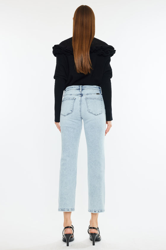 Pam Mid Rise Crop Straight - Official Kancan USA