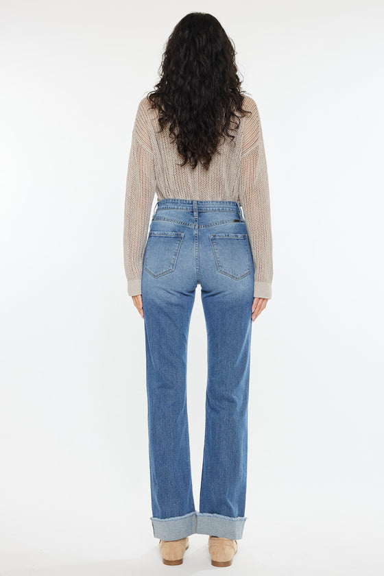 Trini High Rise Straight Jeans - Official Kancan USA