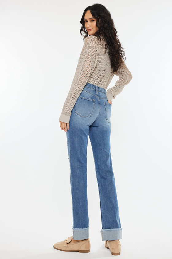 Trini High Rise Straight Jeans - Official Kancan USA