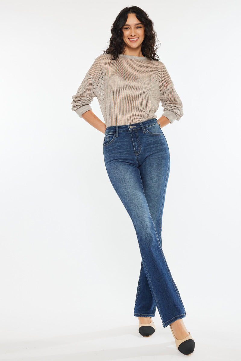 Hope High Rise Skinny Bootcut Jeans - Official Kancan USA