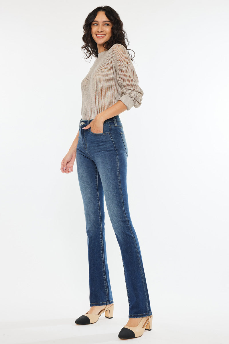 Hope High Rise Skinny Bootcut Jeans - Official Kancan USA