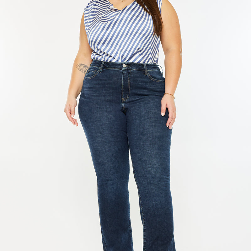 Rita High Rise Bootcut Jeans (Plus Size) - Official Kancan USA