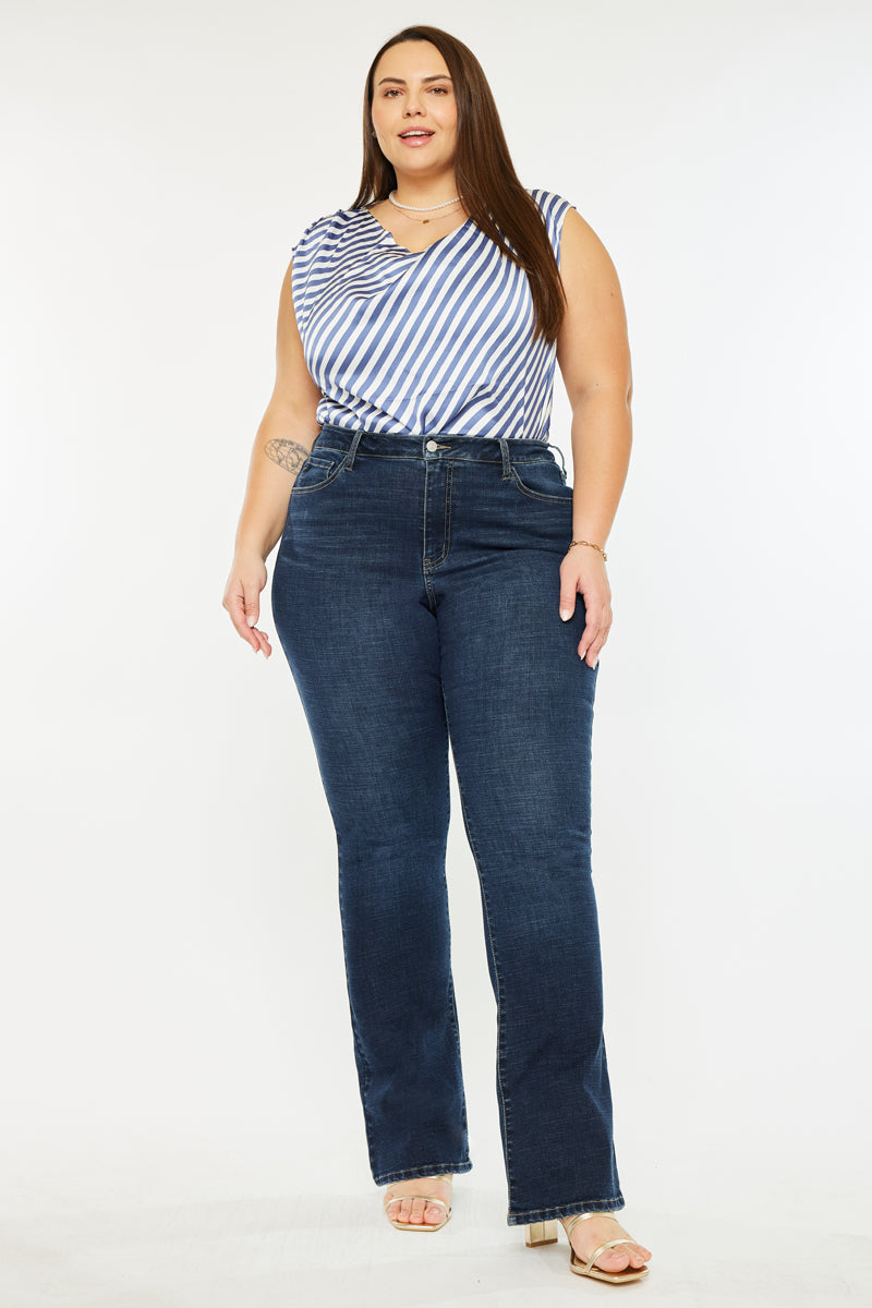 Rita High Rise Bootcut Jeans (Plus Size) - Official Kancan USA