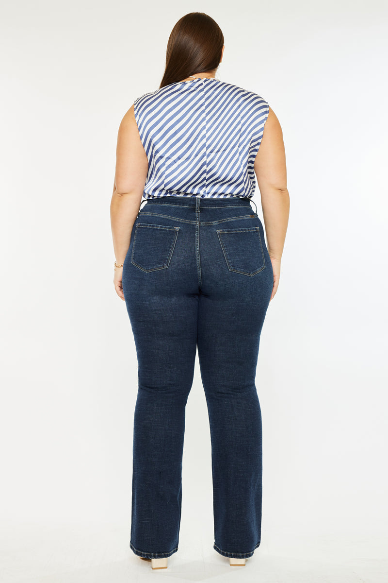 Rita High Rise Bootcut Jeans (Plus Size) - Official Kancan USA