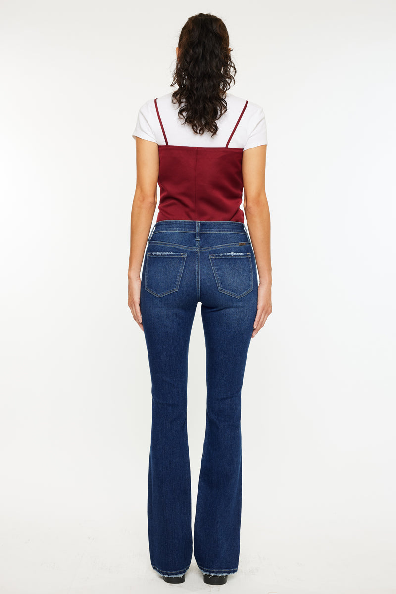 Gale High Rise Skinny Bootcut Jeans - Official Kancan USA
