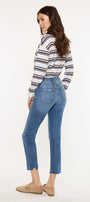 Kathleen Essentials High Rise Slim Straight - Official Kancan USA