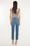 Kathleen Essentials High Rise Slim Straight Jeans - Official Kancan USA