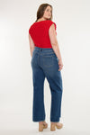 Dania Essentials High Rise Wide Leg Jeans (Plus Size) - Official Kancan USA