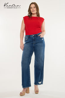  Dania Essentials High Rise Wide Leg Jeans (Plus Size) - Official Kancan USA